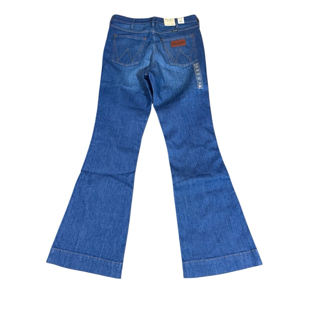 Wrangler Retro Jeans Womens Size 33x36 Bailey High Rise Trouser Flair New W Tags - Picture 2 of 3